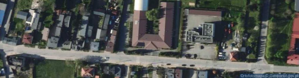 Zdjęcie satelitarne Liceum Ogólnokształcące Im. Jana Pawła II W Tuszynie