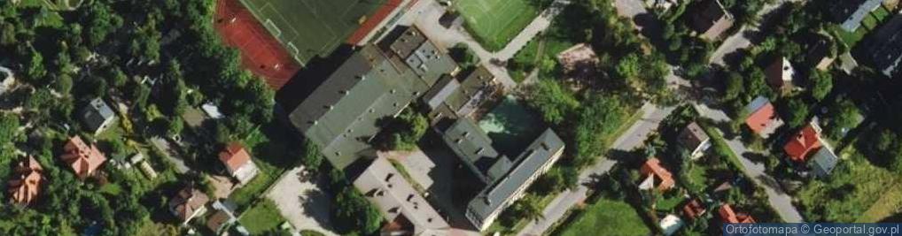 Zdjęcie satelitarne Liceum Ogólnokształcące Im. Jarosława Iwaszkiewicza W Brwinowie