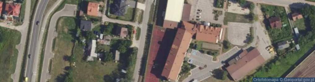 Zdjęcie satelitarne Liceum Ogólnokształcące Im. Krzysztofa Kamila Baczyńskiego