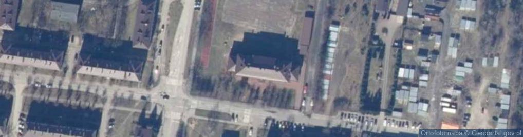 Zdjęcie satelitarne Liceum Ogólnokształcące Im. Marii Dąbrowskiej W Pionkach