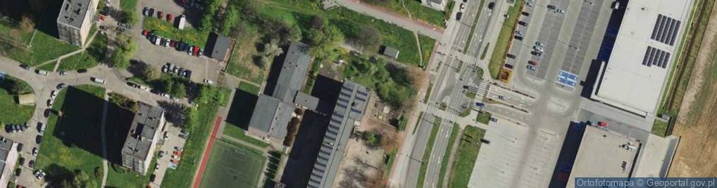 Zdjęcie satelitarne Liceum Ogólnokształcące Im. Marii Skłodowskiej Curie