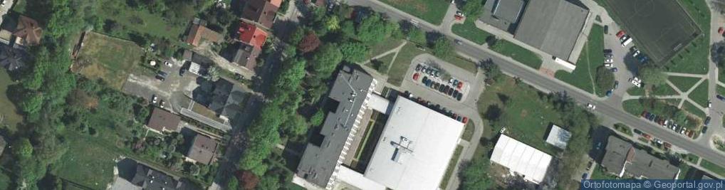 Zdjęcie satelitarne Liceum Ogólnokształcące Im. Marii Skłodowskiej-Curie