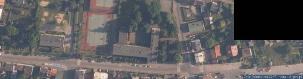 Zdjęcie satelitarne Liceum Ogólnokształcące Im. Mikołaja Kopernika W Wieruszowie