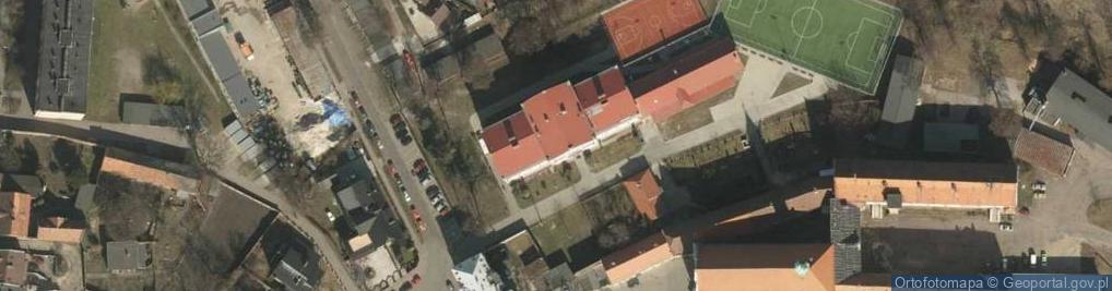 Zdjęcie satelitarne Liceum Ogólnokształcące Im. Mikołaja Kopernika W Wołowie