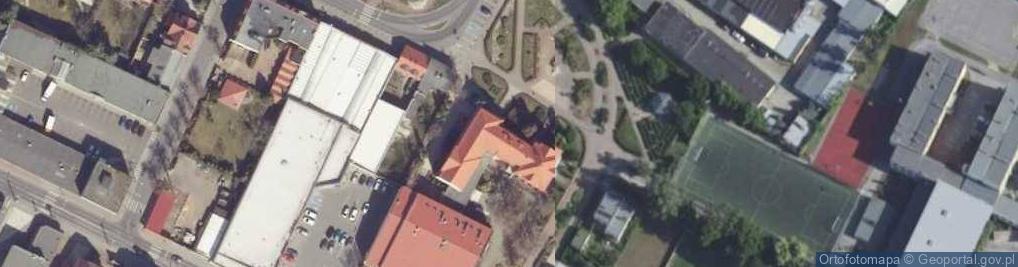Zdjęcie satelitarne Liceum Ogólnokształcące Im. Powstańców Wielkopolskich W Środzie Wlkp.