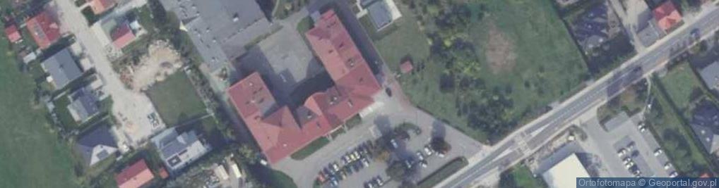 Zdjęcie satelitarne Liceum Ogólnokształcące Im. Powstańców Wielkopolskich W Tarnowie Podgórnym
