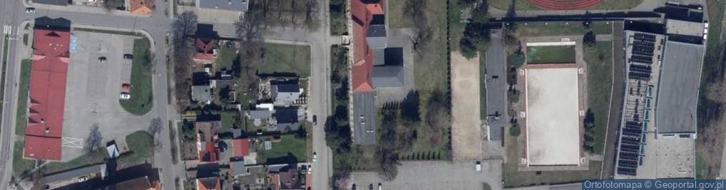 Zdjęcie satelitarne Liceum Ogólnokształcące Im. Rotmistrza Witolda Pileckiego W Sulechowie