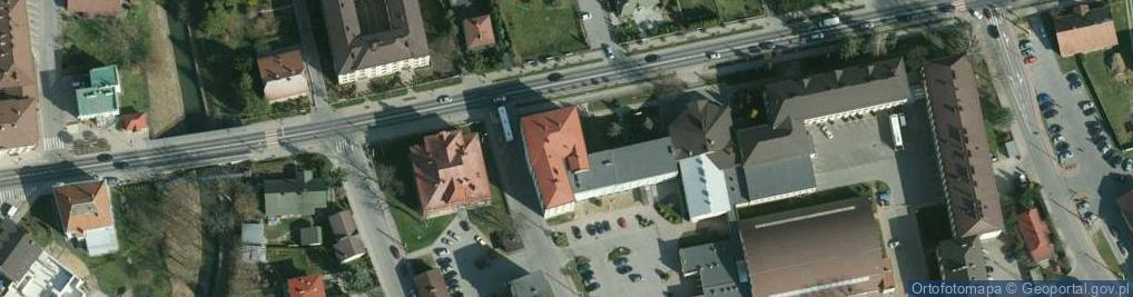 Zdjęcie satelitarne Liceum Ogólnokształcące Im. Tadeusza Kościuszki W Ropczycach