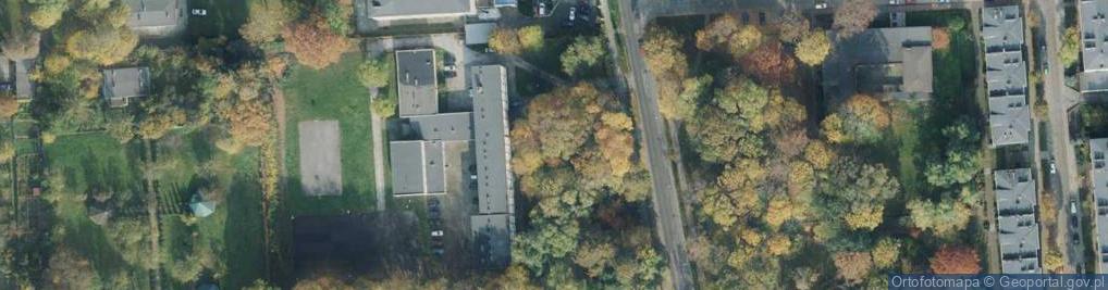Zdjęcie satelitarne Liceum Ogólnokształcące Mistrzostwa Sportowego Rks Raków