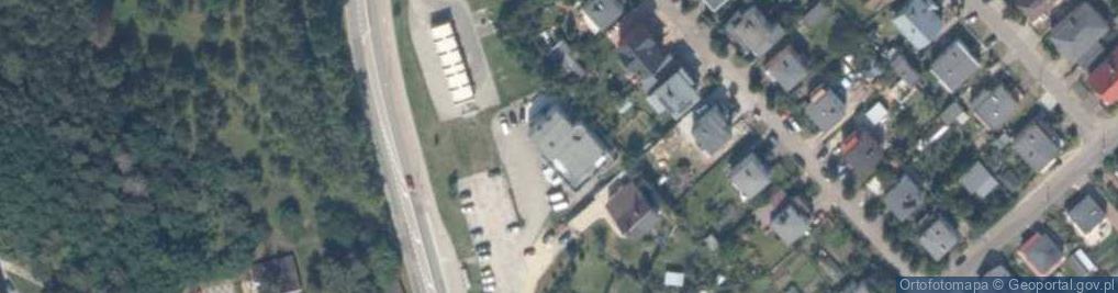 Zdjęcie satelitarne Liceum Ogólnokształcące Mistrzostwa Sportowego W Bytowie