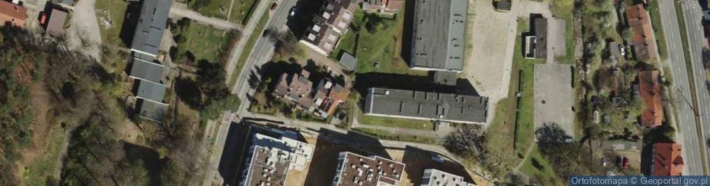Zdjęcie satelitarne Liceum Ogólnokształcące Mundurowe Spartakus