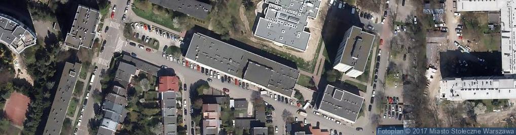 Zdjęcie satelitarne Liceum Ogólnokształcące Niepubliczne Nr 74