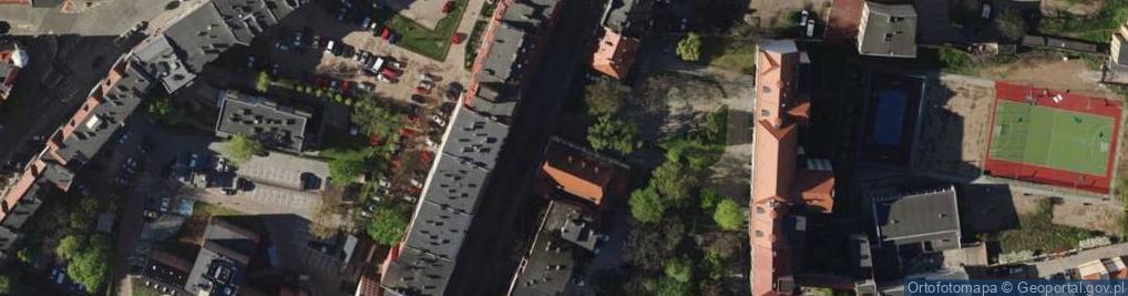 Zdjęcie satelitarne Liceum Ogólnokształcące Nr I Im. Danuty Siedzikówny 'Inki'
