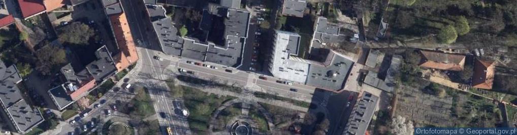 Zdjęcie satelitarne Liceum Ogólnokształcące Nr V W Świdnicy