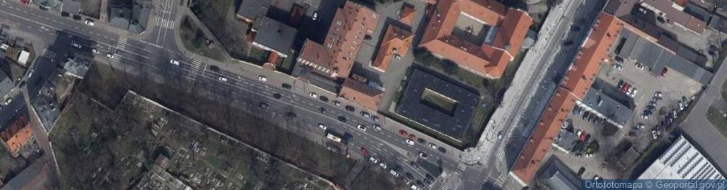 Zdjęcie satelitarne Liceum Ogólnokształcące Sióstr Nazaretanek
