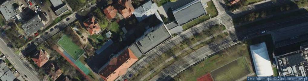 Zdjęcie satelitarne Liceum Ogólnokształcące Sióstr Urszulanek Ur