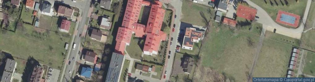 Zdjęcie satelitarne Liceum Ogólnokształcące Specjalne Dla Niesłyszących I Słabo Słyszących W Tarnowie