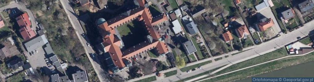 Zdjęcie satelitarne Liceum Ogólnokształcące Specjalne W Nysie