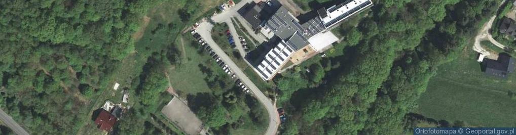Zdjęcie satelitarne Liceum Ogólnokształcące Specjalne W Radziszowie
