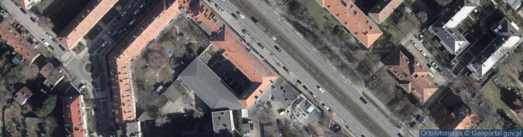 Zdjęcie satelitarne Liceum Ogólnokształcące Teb Edukacja W Szczecinie
