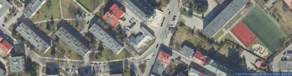 Zdjęcie satelitarne Liceum Ogólnokształcące Towarzystwa Salezjańskiego W Przemyślu