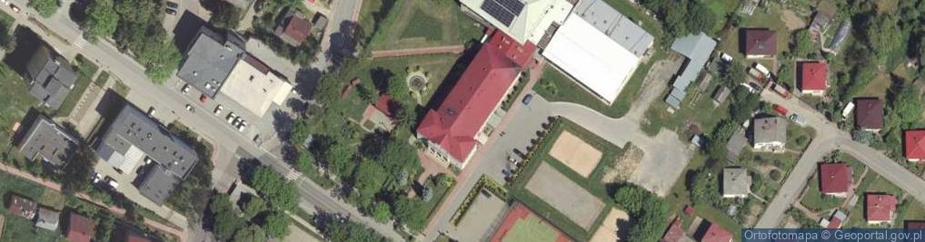 Zdjęcie satelitarne Liceum Ogólnokształcące W Bychawie