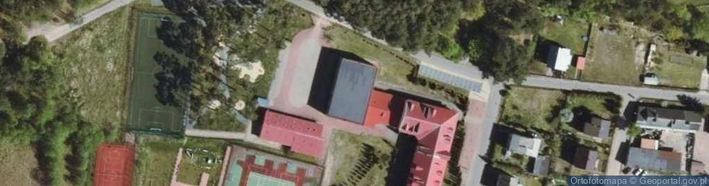 Zdjęcie satelitarne Liceum Ogólnokształcące W Kadzidle