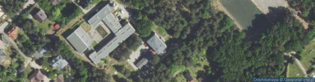 Zdjęcie satelitarne Liceum Ogólnokształcące W Kamienicy Polskiej