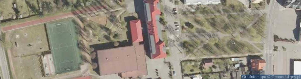 Zdjęcie satelitarne Liceum Ogólnokształcące W Krzyżu Wielkopolskim