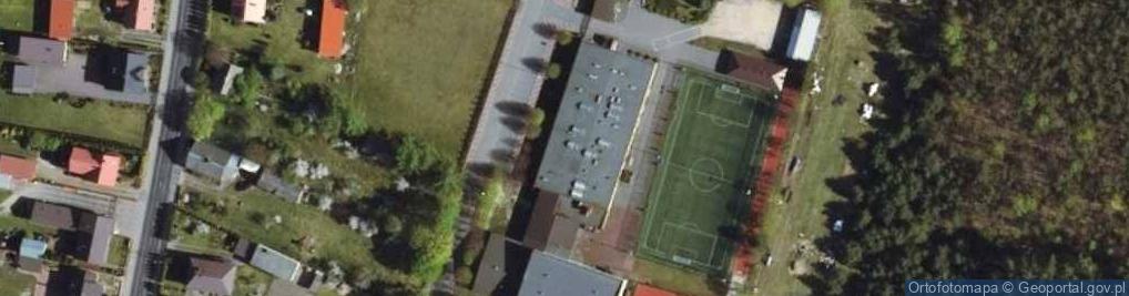 Zdjęcie satelitarne Liceum Ogólnokształcące W Łysych