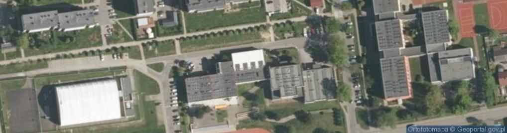 Zdjęcie satelitarne Liceum Ogólnokształcące W Pawłowicach