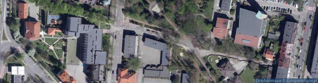 Zdjęcie satelitarne Liceum Ogólnokształcące W Rybniku Zakładu Doskonalenia Zawodowego W Katowicach