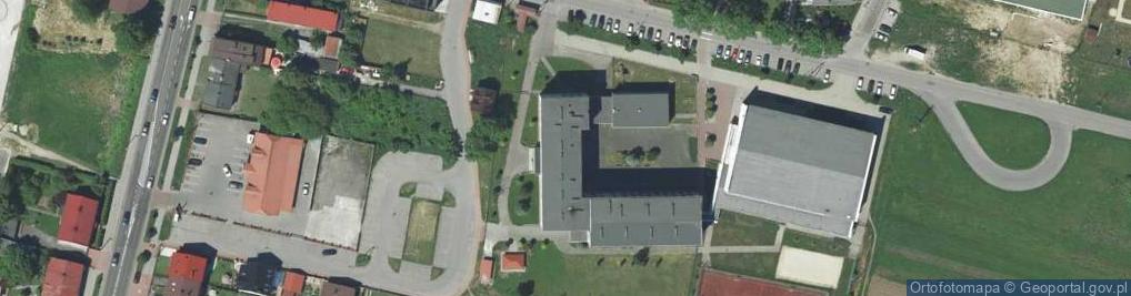 Zdjęcie satelitarne Liceum Ogólnokształcące W Słomnikach