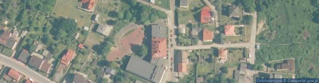 Zdjęcie satelitarne Liceum Ogólnokształcące W Trzebini