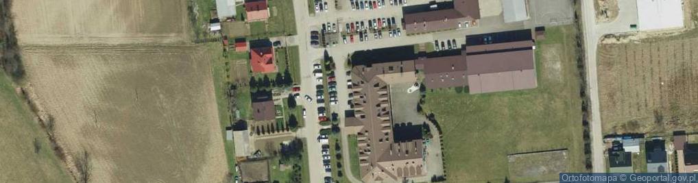 Zdjęcie satelitarne Liceum Ogólnokształcace W Zakliczynie