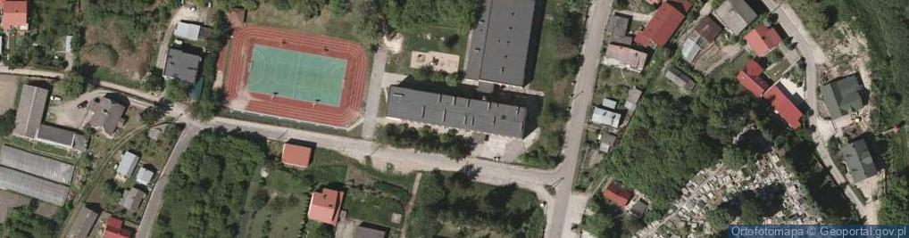 Zdjęcie satelitarne Liceum Ogólnokształcące W Zso W Zawichoście