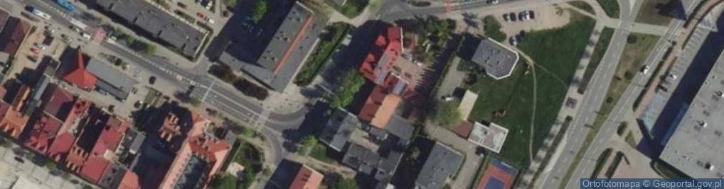 Zdjęcie satelitarne Liceum Ogólnokształcące Zakładu Doskonalenia Zawodowego W Warszawie