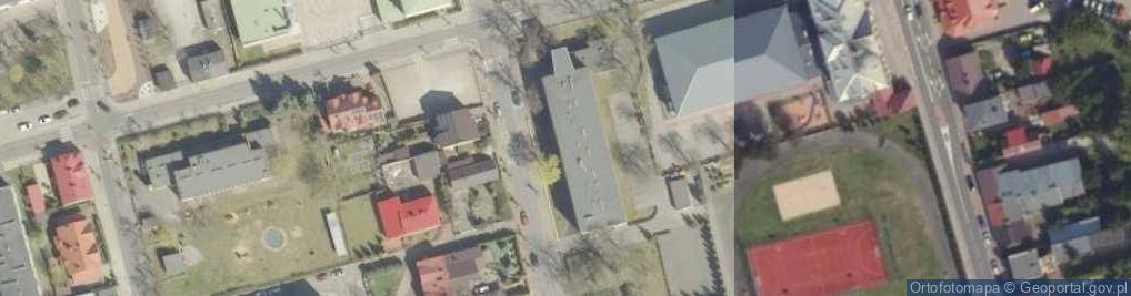 Zdjęcie satelitarne Liceum Ogólnokształcące Zakładu Doskonalenia Zawodowego