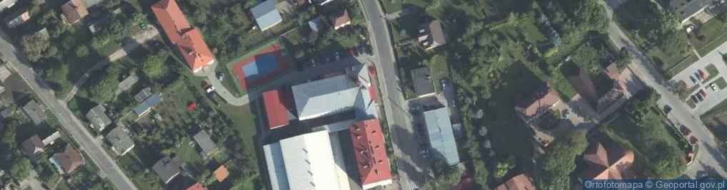 Zdjęcie satelitarne Liceum Ogólnokształcące Zespołu Szkół Im. Henryka Sienkiewicza W Grabowcu