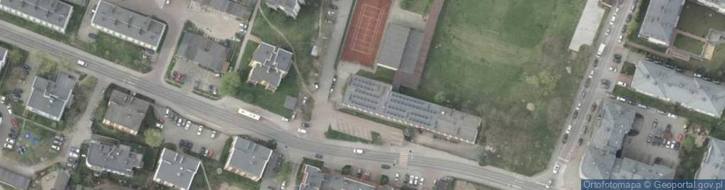 Zdjęcie satelitarne Liceum Ogólnokształcące