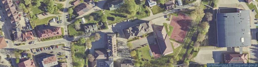 Zdjęcie satelitarne Liceum Ogólnokształcące