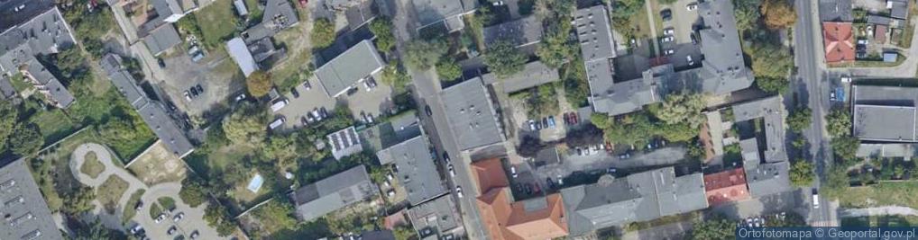 Zdjęcie satelitarne Liceum Ogólnokształcące