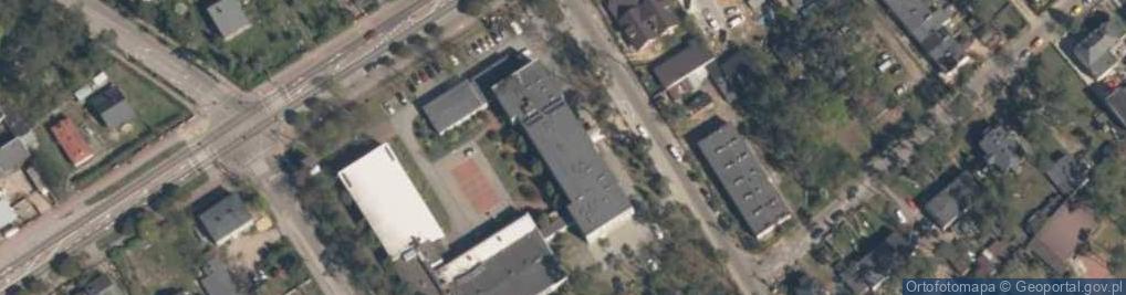Zdjęcie satelitarne Liceum Ogólnokształcące