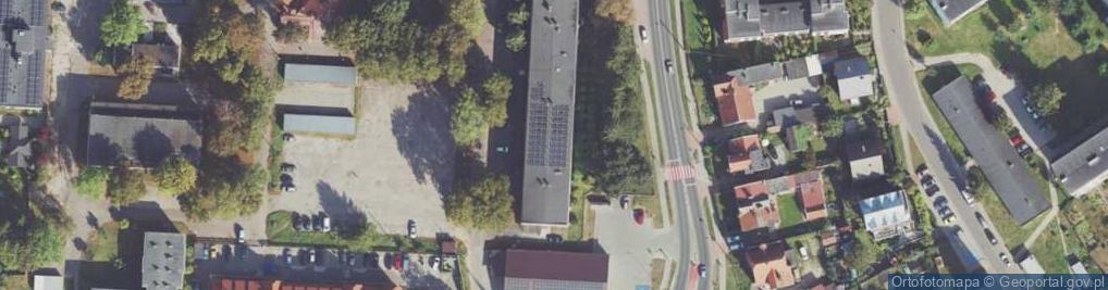 Zdjęcie satelitarne Liceum Plastyczne Im. Tadeusza Eysymonta W Gryficach