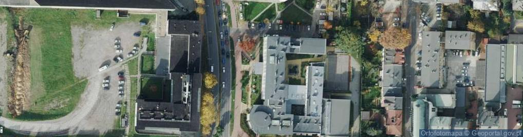 Zdjęcie satelitarne Liceum Plastyczne W Częstochowie