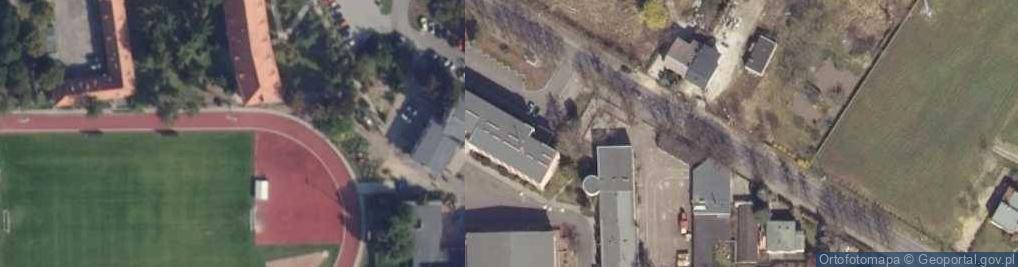 Zdjęcie satelitarne Liceum Profilowane Nr 3 Im. Jana Henryka Dąbrowskiego W Środzie Wlkp.