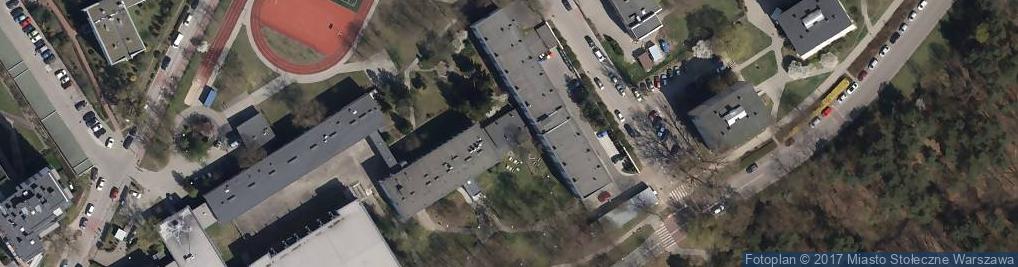 Zdjęcie satelitarne Lix Liceum Ogólnokształcące Mistrzostwa Sportowego Im. Janusza Kusocińskiego