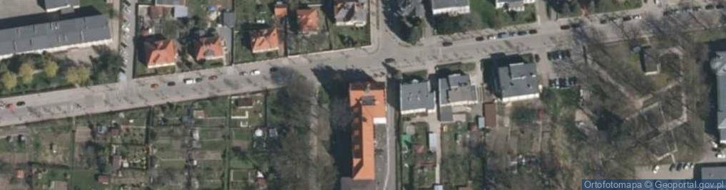 Zdjęcie satelitarne LO nr 1 im. Adama Mickiewicza
