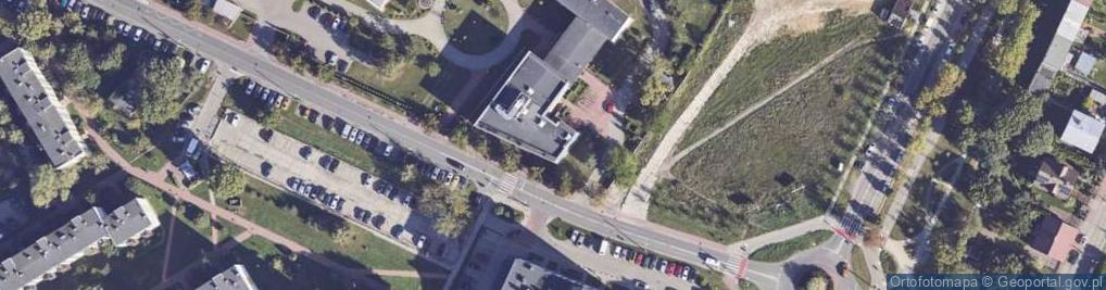 Zdjęcie satelitarne LO w ZS Technicznych i Ogólnokształcących