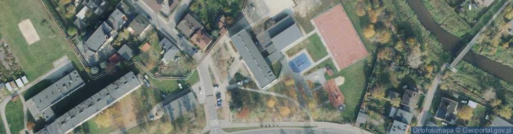 Zdjęcie satelitarne LO - Zespół Szkół